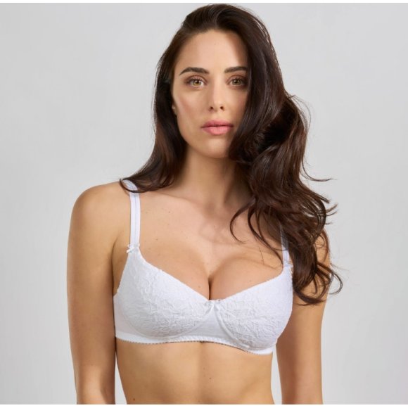 SPIMAN - REGGISENO IMBOTTITO COD. 331 - BIANCO 