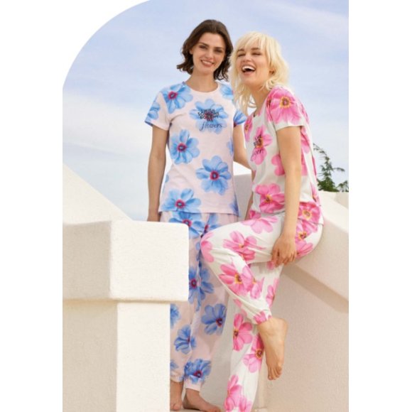 JADEA PIGIAMA DONNA ART.3310 - COLORI ASSORTITI 