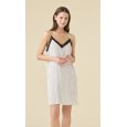NOI DI NOTTE CAMICIA DA NOTTE DONNA IN VISCOSA ART.LA003523 - COLORI ASSORTITI 