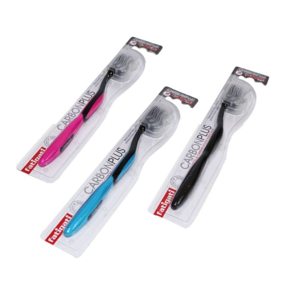 SPAZZOLINO DENTI CARBONE - MEDIO