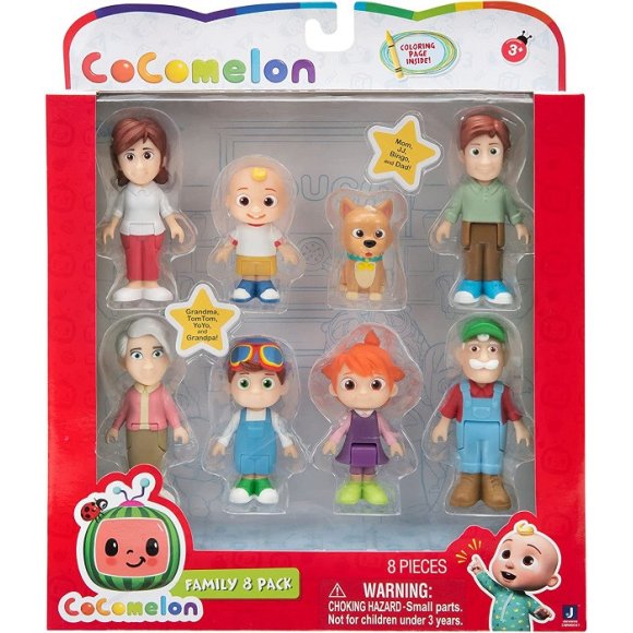 COCOMELON 8 PERSONAGGI WT0047