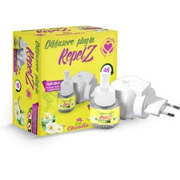 DIFFUSORE ELETTRICO  "REPELZ" CITRONELLA