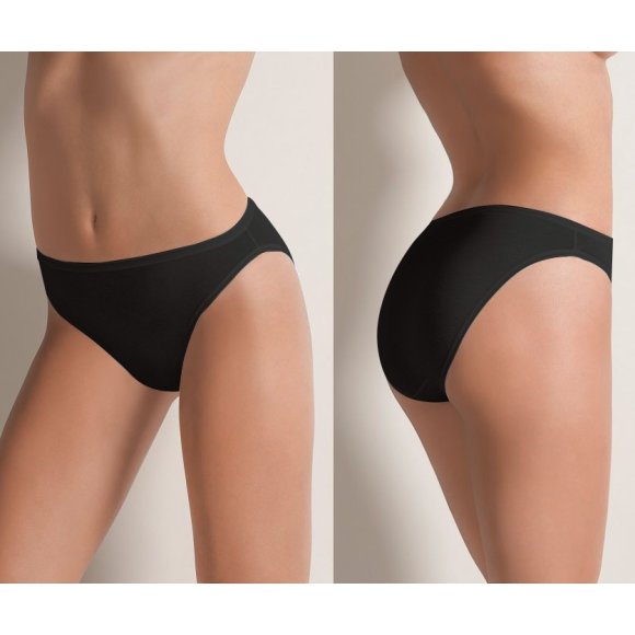 COTONELLA - 3 PEZZI SLIP DONNA COD. 3939 - NERO