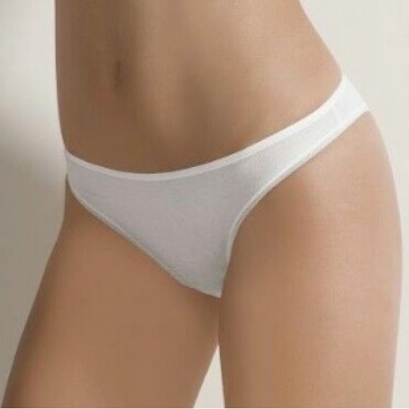 COTONELLA BRASILIANA DONNA VITA BASSA ART.3942 - BIANCO 