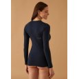 JADEA - MAGLIA DONNA COD.4055 GIROCOLLO - BIANCO