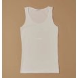 JADEA - CANOTTA DONNA SPALLA LARGA COD.4182 - BIANCO