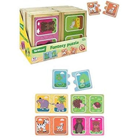 PUZZLE ANIMALE/OGGETTO 5PZ