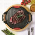 AETERNUM - Grill Piastra Ghisa con Vassoio 28 cm