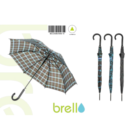 Ombrello Lungo - Automatico - 8 Stecche - Smart Uomo