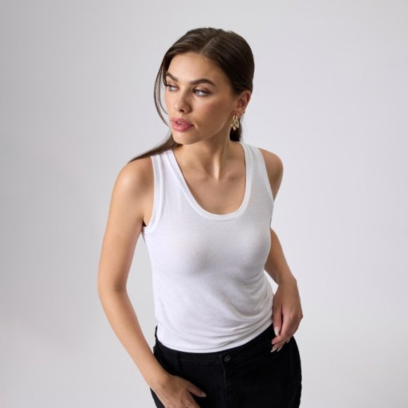 JADEA - CANOTTA LINO DONNA COD.4631 - COLORI ASSORTITI