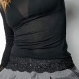 JADEA - MAGLIA DONNA COD. 4649 - NERO