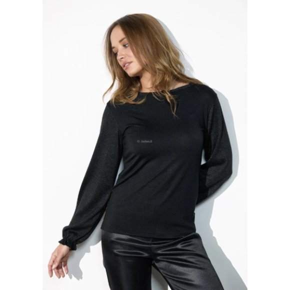JADEA - MAGLIA DONNA COD.4653 - NERO