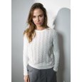 JADEA - MAGLIA DONNA COD.4654 - LATTE