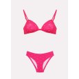 JADEA - COORDINATO DONNA COD.4718 TRIANGOLO+SLIP - COLORI ASSORTITI