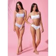 JADEA - COORDINATO RAGAZZA COD.4729 BRASSIERE+SLIP - COLORI ASSORTITI