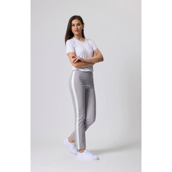 JADEA - PANTALONE DONNA COD.4773 - GRIGIO