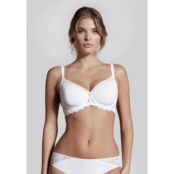 LEPEL - REGGISENO BALCONCINO DONNA COD. 481 COPPA C - BIANCO