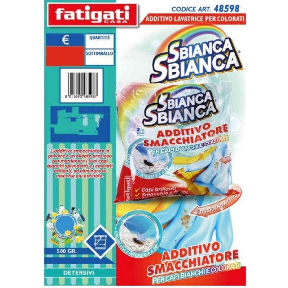 FATIGATI SBIANCA SBIANCA ADDITIVO COLORATI ART.48598