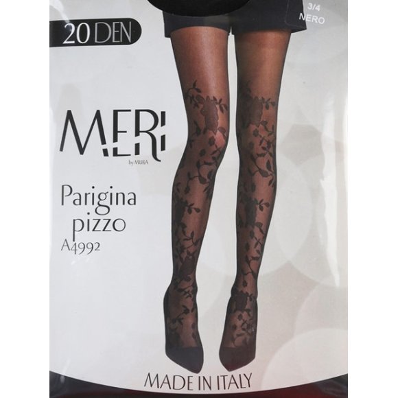 MERI - COLLANT DONNA 20 DEN COD.A4992 CON RICAMI