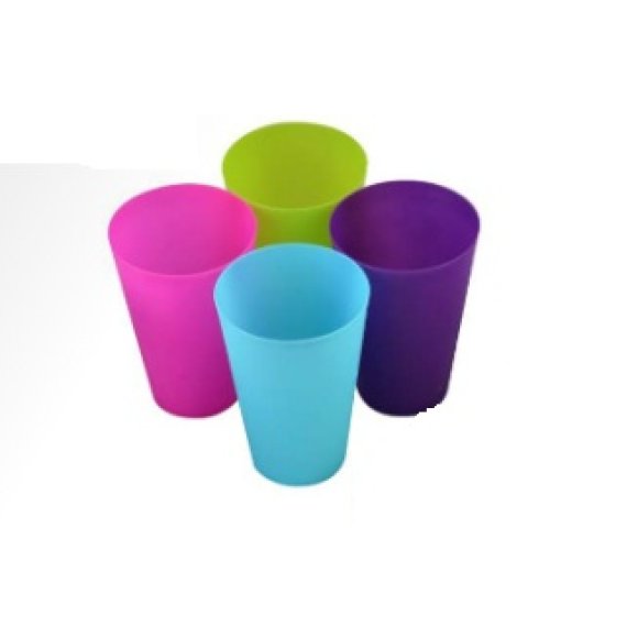BICCHIERE PLASTICA "PICNIC" 4 PEZZI 