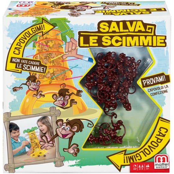 MATTEL GAMES SALVA LE SCIMMIE 52563