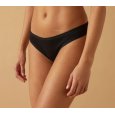 Jadea - Brasiliana Donna In Cotone Cod. 502 - Dalla Taglia 2 alla 4 - Nero