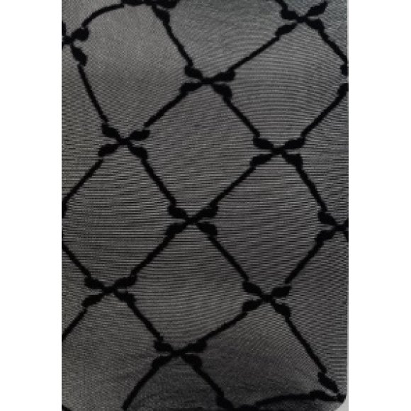 MERI GAMBALETTO DONNA ART.A5078 ROMBI - NERO 