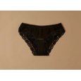 JADEA - SLIP DONNA CON PIZZO IN BORDO COD. 518 - NERO