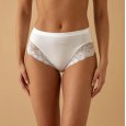 JADEA - SLIP DONNA COTONE + PIZZO COD. 521 BIANCO - DALLA TAGLIA 3 ALLA 6