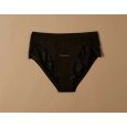 JADEA - SLIP DONNA COTONE + PIZZO COD. 521 NERO - DALLA TAGLIA 3 ALLA 6