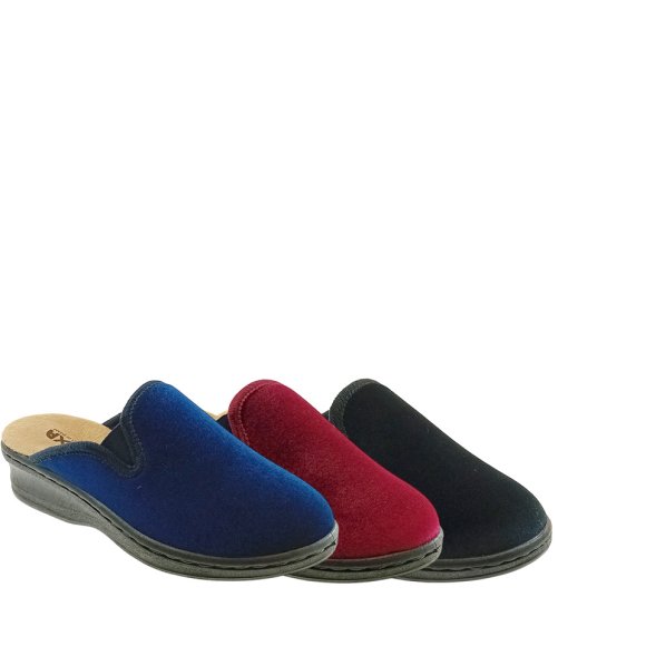 AXA - PANTOFOLA DONNA COD.19527A - DAL 35 AL 41 - COLORI ASSORTITI
