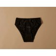 JADEA - SLIP DONNA MODAL E PIZZO COD. 529 -  NERO