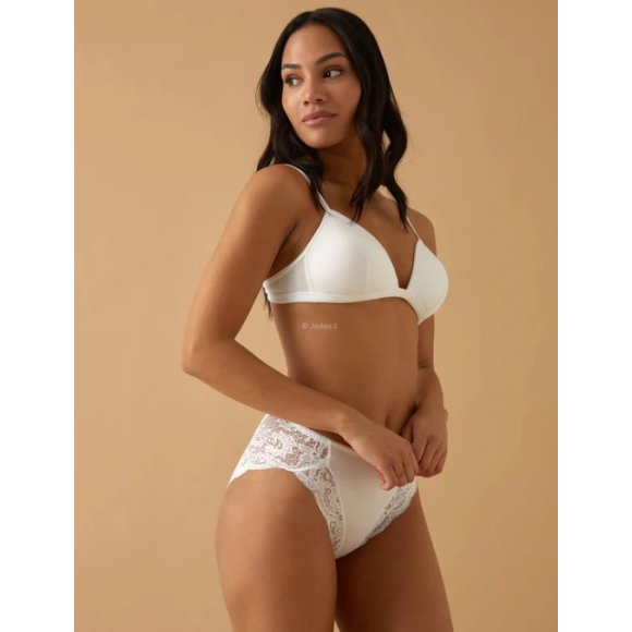 JADEA - SLIP DONNA IN PIZZO COD. 530 - BIANCO