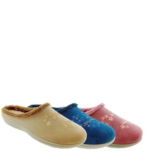 AXA - PANTOFOLA DONNA COD.19533A - DAL 35 AL 41 - COLORI ASSORTITI
