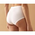 JADEA - CULOTTA COTONE E PIZZO COD. 534 - BIANCO 