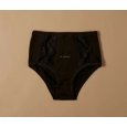 JADEA - CULOTTA COTONE E PIZZO COD. 534 - NERO 