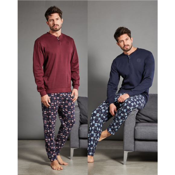 PAUL MARTIN - PIGIAMA UOMO SERAFINO COD. 54354 - COLORI ASSORTITI