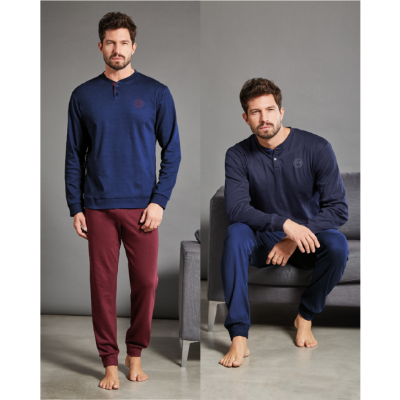 PAUL MARTIN - PIGIAMA UOMO SERAFINO COD. 54359 - COLORI ASSORTITI
