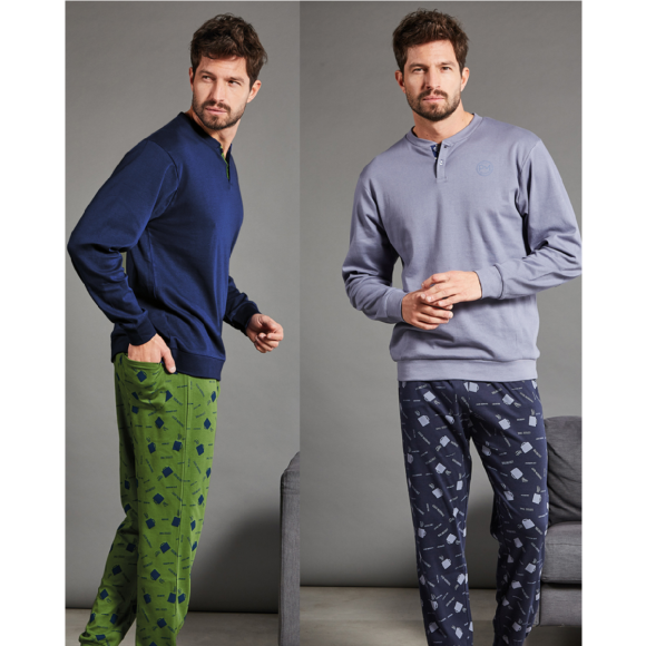 PAUL MARTIN - PIGIAMA UOMO SERAFINO COD. 54360 - COLORI ASSORTITI
