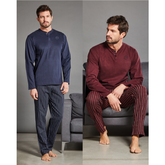 PAUL MARTIN - PIGIAMA UOMO SERAFINO COD. 54366 - COLORI ASSORTITI