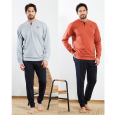 PAUL MARTIN - PIGIAMA LUNGO UOMO SERAFINO COD.54404 - COLORI ASSORTITI