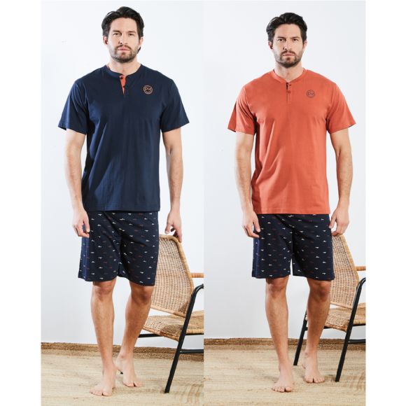PAUL MARTIN - PIGIAMA LUNGO UOMO SERAFINO COD.54408 - COLORI ASSORTITI