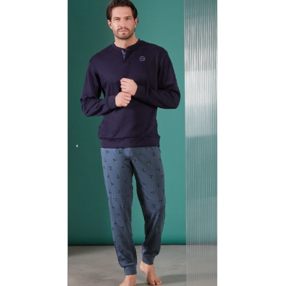 PIGIAMA UOMO SERAFINO 54425 LUNGO