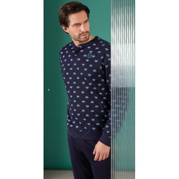 PIGIAMA UOMO SERAFINO 54426 LUNGO