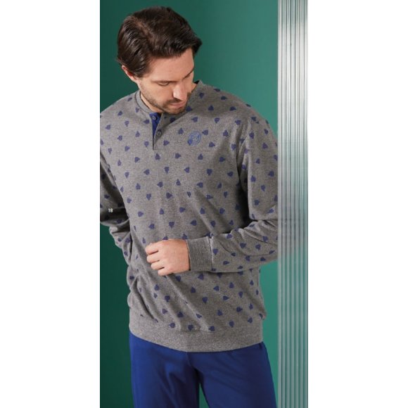 PIGIAMA UOMO SERAFINO 54429 LUNGO