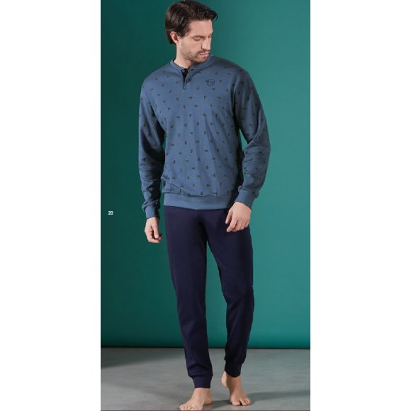 PIGIAMA UOMO SERAFINO 54430 LUNGO