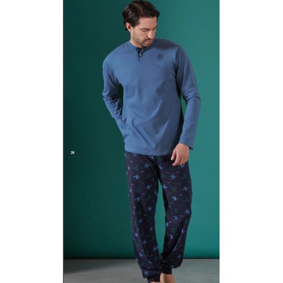 PIGIAMA UOMO SERAFINO 54433 LUNGO