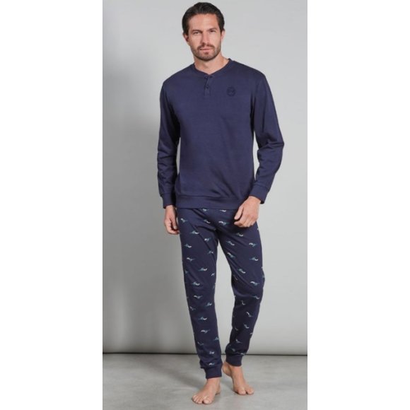 PAUL MARTIN PIGIAMA UOMO MANICA LUNGA ART.54443 - COLORI ASSORTITI 