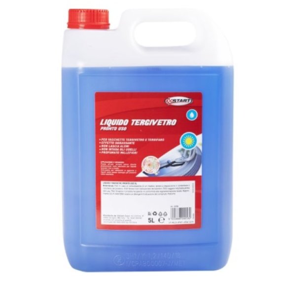 LIQUIDO LAVAVETRI ESTIVO PRONTO ALL'USO - 5 LITRI LIQUIDO LAVAVETRI ESTIVO PRONTO ALL'USO - 5 LITRI