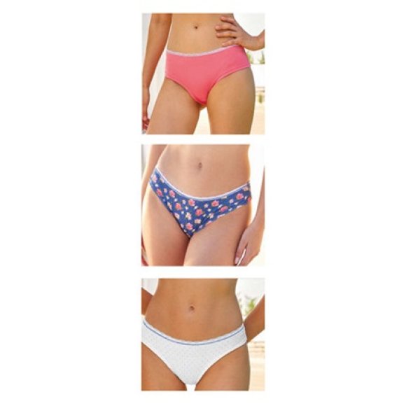 JADEA SLIP DONNA COD.6472 - COLORI ASSORTITI